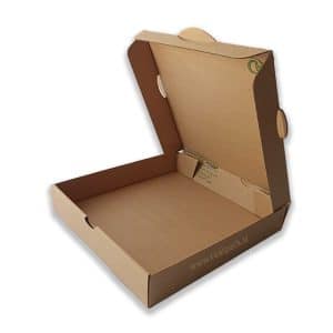 جعبه پیتزا ایفلوت بدون چاپ (نمای داخلی ) رئال پک