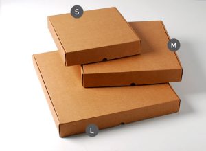 سایزهای مختلف جعبه مقوایی پیتزا