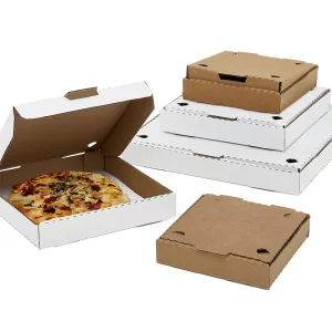 شکل جعبه پیتزا، جعبه پیتزا مقوایی، رئال پک